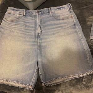 American Eagle Outfitters Light Blue Jean Shorts